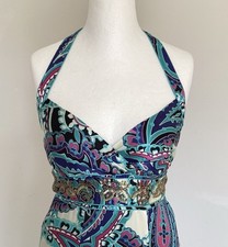 Monsoon petite dress 10 silk