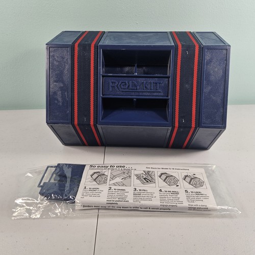 Rolykit blue roll storage - up,