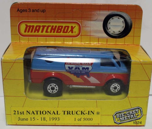 Matchbox chevy 4x4 custom van