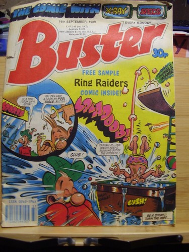 Viontage comic book buster - comic,