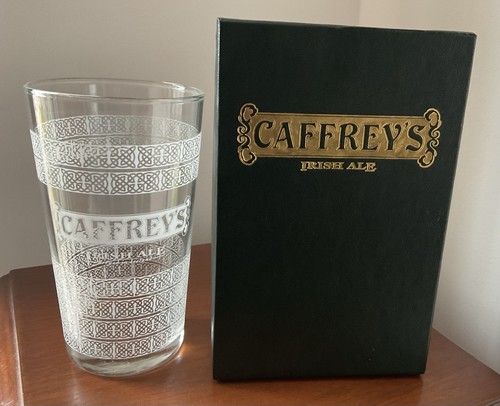 Rare caffreys pint glass - caffreys,