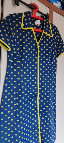 Vintage crimplene dress size - vintage,
