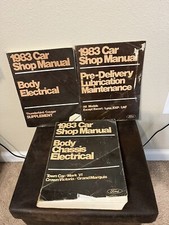 1983 3 Volume Set Factory Shop
