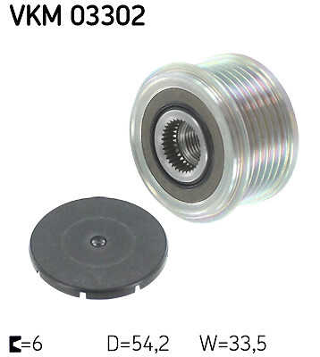 Vkm 03302 skf alternator - vkm,