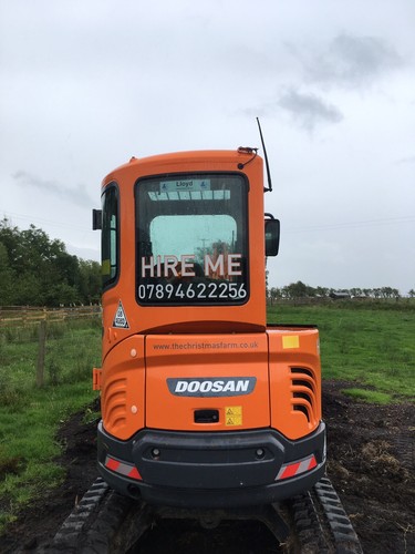 Mini and micro digger hire - and,