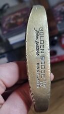 John Letters Scotland Putter Golden Goose Mk IV, Men's, R/H, Brass Colour Head