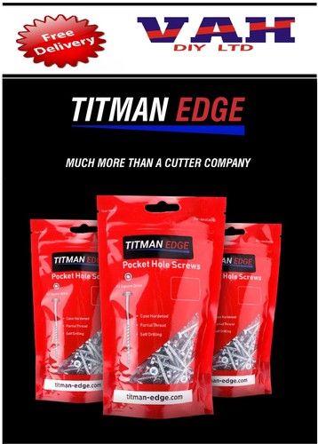 Titman pocket hole jig screws - pocket,