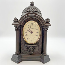 Genesis Bronze Mantle Clock - Untested (Requires UM-5 Battery)               W10