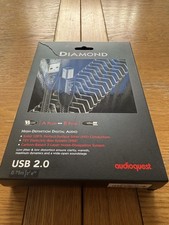Audioquest Diamond Digital USB A-B Cable - 0.75m Black