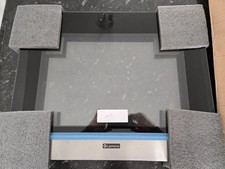 Neff double oven main oven outer door glass with metal frame