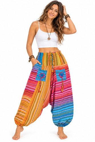 Womens colourful patchwork - colourful,