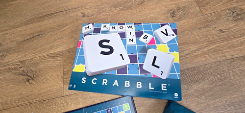 Mattel scrabble complete board - mattel,