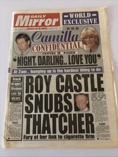 1992 Daily Mirror Newspaper
