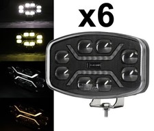 6x LED Driving Spot Lights