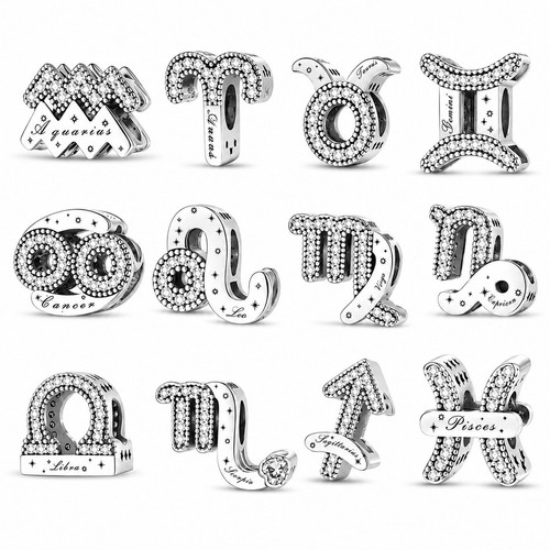 Sparkling zodiac charm - zodiac,