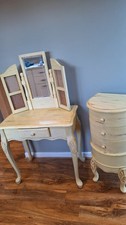 Childrens bedroom furniture/ shabby chic dressing table drawers used