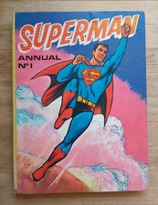 Superman Annual No. 1 - 1972 (UK) - vintage comic strips