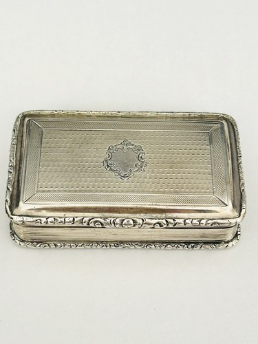 Antique silver snuff - antique,