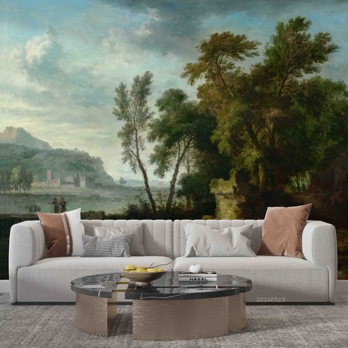 Oil painting jan van huysum - 3d,