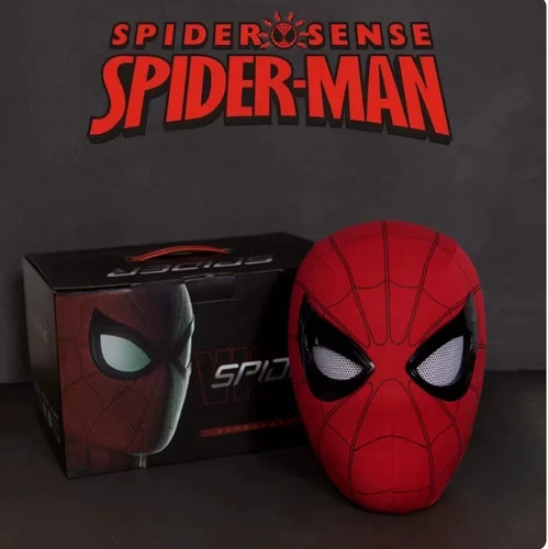 Spiderman mask with blinking - spiderman,