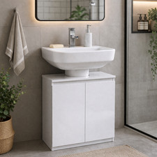 White High Gloss Bathroom