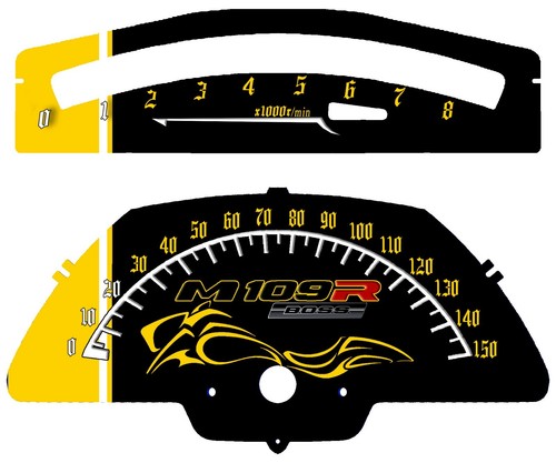 Suzuki m109r custom speedo - speedo, &