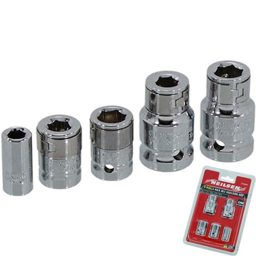 Neilsen 5pc hex socket - 5pc, bit