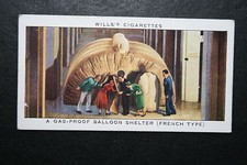 French World War 2 Gas Proof Shelter  Vintage 1930's Card  DE23