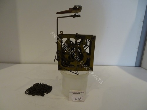 Antique cuckoo clock - clock, clockwork