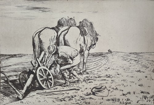 Antique photogravure the - -,