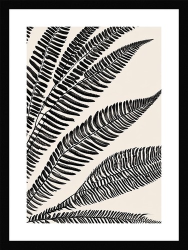 Exquisite fern fronds print - fern,