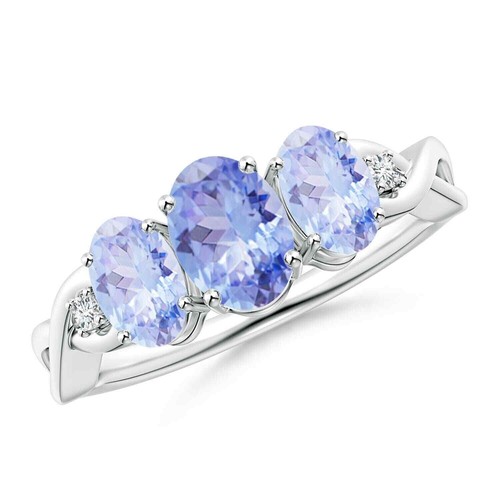 Oval tanzanite gemstone new - oval,