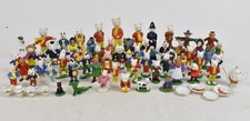 Vintage Rupert The Bear & Friends Miniature Metal Hand Painted Figures Bundle