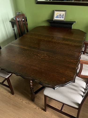 Edwardian dining table drop - dining,