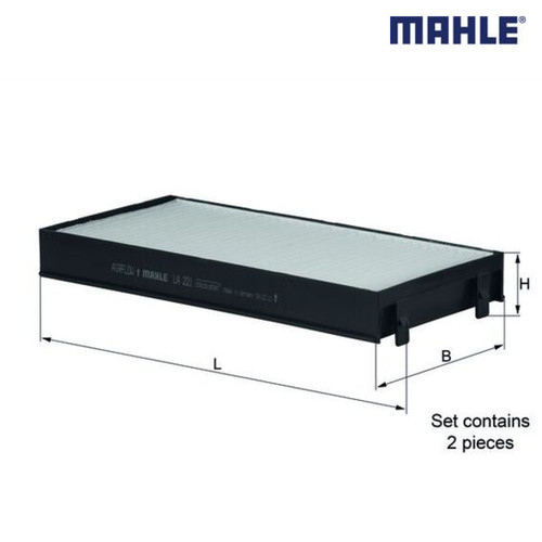 Filter cabin air mahle - cabin,