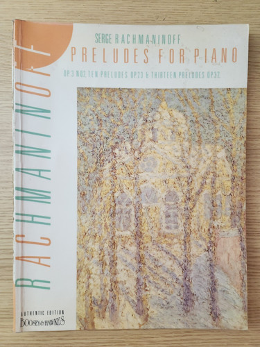 Serge rachmaninoff preludes - rachmaninoff,