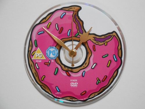 Simpsons movie dvd wall clock - movie,