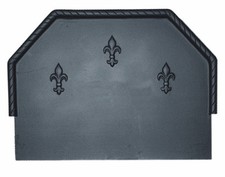 Cast iron fireback fireplace - iron,