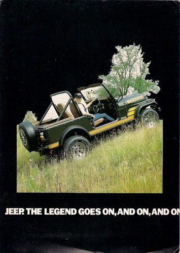 Jeep renegade 1983 - cj-7, uk