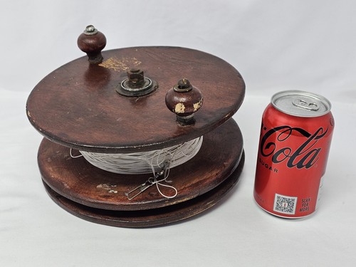 Large vintage wooden plywood - vintage,