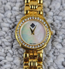 Ladies QVC Diamonique Gold