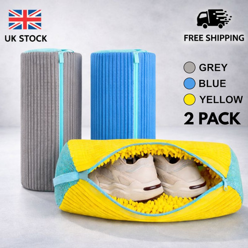 2pcs reusable shoe bag washing - 2pcs,