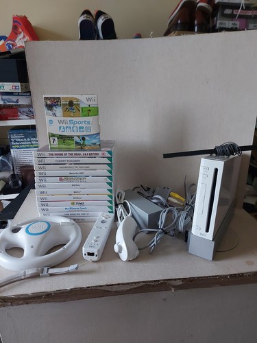 Nintendo wii games console - games,