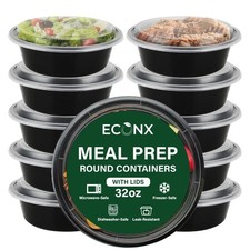 32oz Round Meal Prep Microwave