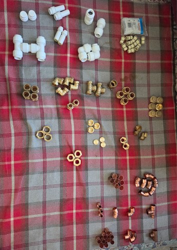 28mm copper brass pushfit - 28mm, copper,