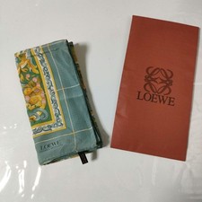 Loewe Unused Silk Scarf Fruit
