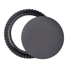 Round tart pan baking flan - tart,