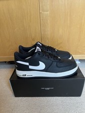 Supreme X CDG Air Force 1 Low Black White Come Des Garçon UK11 (US12)