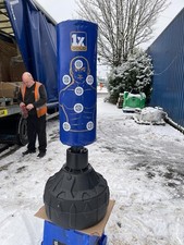 Free Standing Boxing Punch Bag Heavy Duty Adult MMA Kickboxing Training Gym BLUE