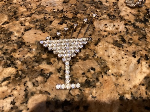 Vintage art deco style crystal - art,